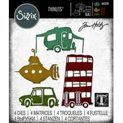 Sizzix Thinlits Dies Wacky Transport #1 by Tim Holtz