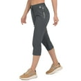 thumbnail image 3 of Mapamyumco Women's Ultra Breathable Lightweight Quick Dry Capri Pants Trekking Golf Grey L, 3 of 7