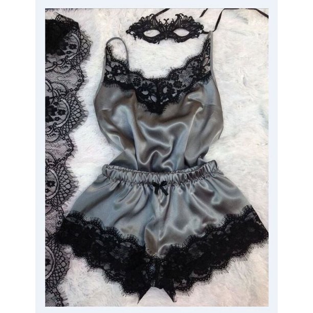 Ropa interior sexy para mujer, ropa interior sexy, estilo europeo y estadounidense, conjunto de ropa para el hogar con pestañas de gran tamaño