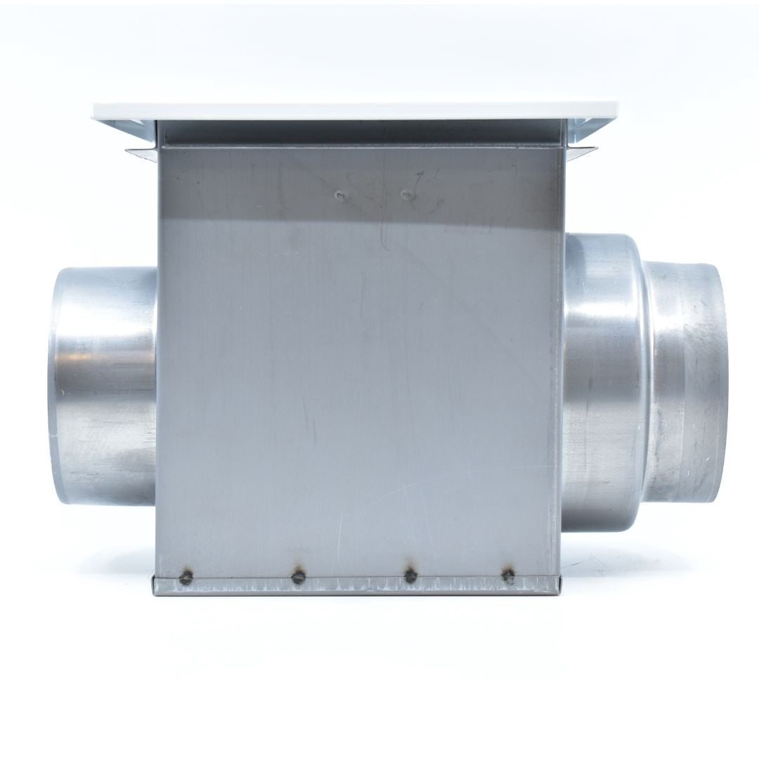Dryer Lint Trap with Universal Exhaust Collar 4 in. or 5 in. |  In-line Dryer Exhaust System