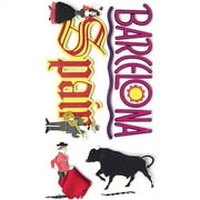 Jolee's Boutique Le Grande Dimensional Sticker, Spain