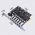 thumbnail image 4 of MesaSe USB Expansion Card for Multiple Devices - 8 Ports Total  Ideal for Workstations & Studios, 4 of 7