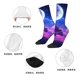 thumbnail image 5 of Balery Dreamy Colorful Starry Sky Calcetas Largas con Estampado para Hombre y Mujer – Suaves y Transpirables, Talla Única (US 5-11), 5 of 6