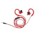 thumbnail image 6 of Toyandona Red Aluminum Ear Hook Headphones, Universal, Fasten to Ears for Sports 1Pair, 6 of 7