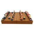 thumbnail image 2 of Juego De Ajedrez De Madera Plegable, Regalos Chinos Antiguos Del Juguete Del Juego De Mesa De La Estatuilla Zulema tablero de piezas de ajedrez, 2 of 8