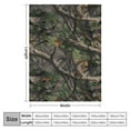 thumbnail image 4 of ONETECH Camo Hunting Camouflage Forest Throw Blanket Super Soft Warm Bed Blankets for Couch Bedroom Sofa Office Car, All Season Cozy Flannel Plush Blanket for Girls Boys Adults, 4 of 6