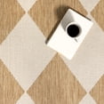 thumbnail image 7 of nuLOOM Sabina Diamond Trellis Indoor/Outdoor Area Rug, 6' 7" x 9', Sabina Tan, 7 of 7