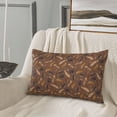 thumbnail image 5 of Yiaed Autumn Pinecone Plants Print Brushed Microfiber Envelope Pillowcases, Standard,Envelope Closure Pillow Cases(Without Pillow Core)-16"x24", 5 of 6