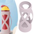 thumbnail image 1 of Funda protectora de silicona para botella de agua Freesip de Owala de 24 oz con parte inferior antideslizante y envoltura completa, compatible con botella de agua FreeSip, regalo para cubierta protec, 1 of 9