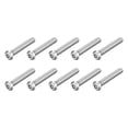 thumbnail image 1 of 10Pack 1/4-20 x 1-3/4" Torx Security Machine Screws Bolt, Silver Tone, 1 of 6