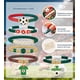 thumbnail image 5 of Set de pulseras para fanáticos de la Copa Mundial de Fútbol 2026 Doubgood, 5 of 6