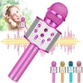 thumbnail image 1 of Micrófono para máquina de karaoke ZZLWAN para niños de 3 a 12 años, 1 of 7