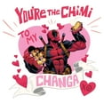 thumbnail image 2 of Men's Marvel: Deadpool You’re the Chimi to My Changa Graphic T-Shirt, 2 of 5