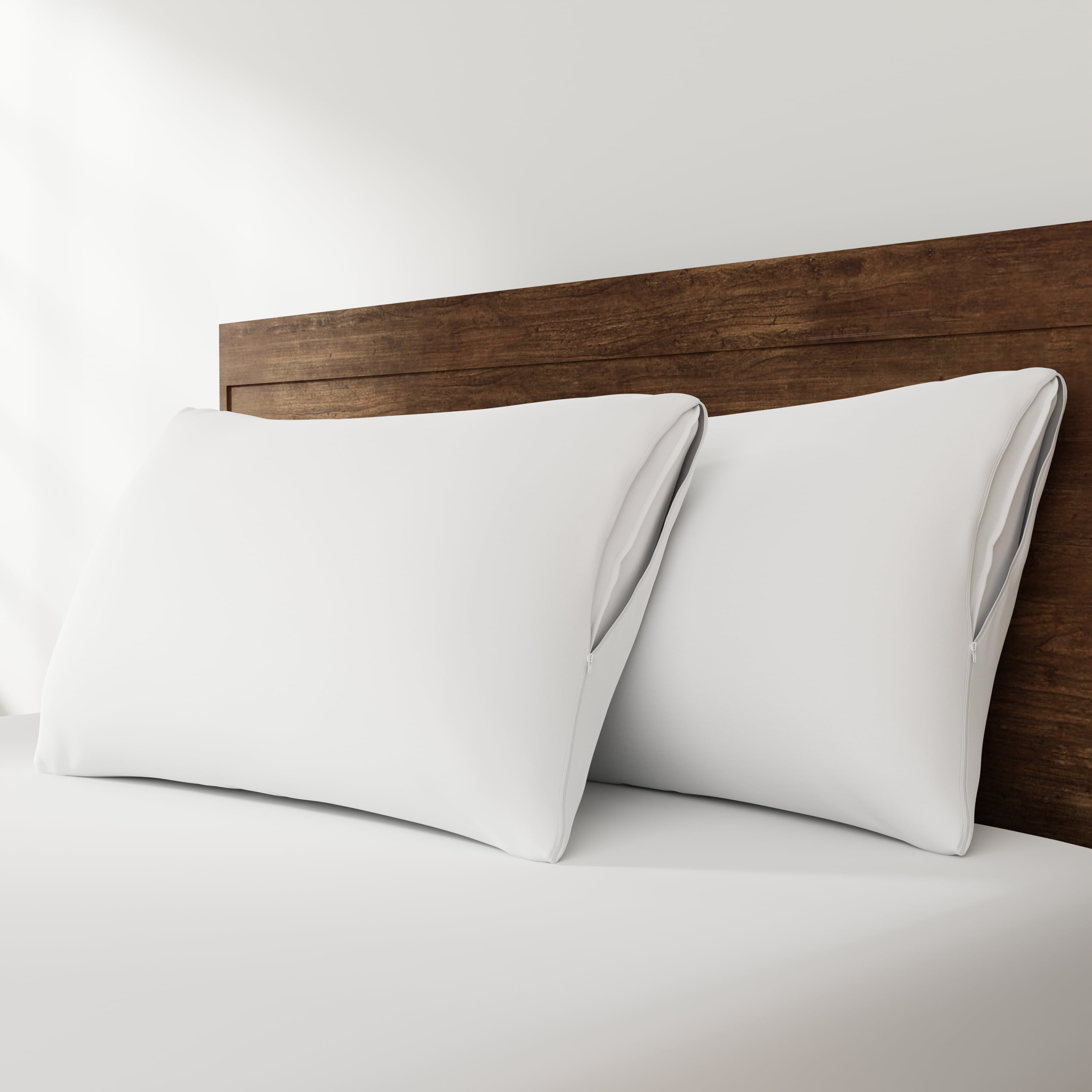 Mainstays Jersey Soft Bed Pillow Cover Protector, King Dur