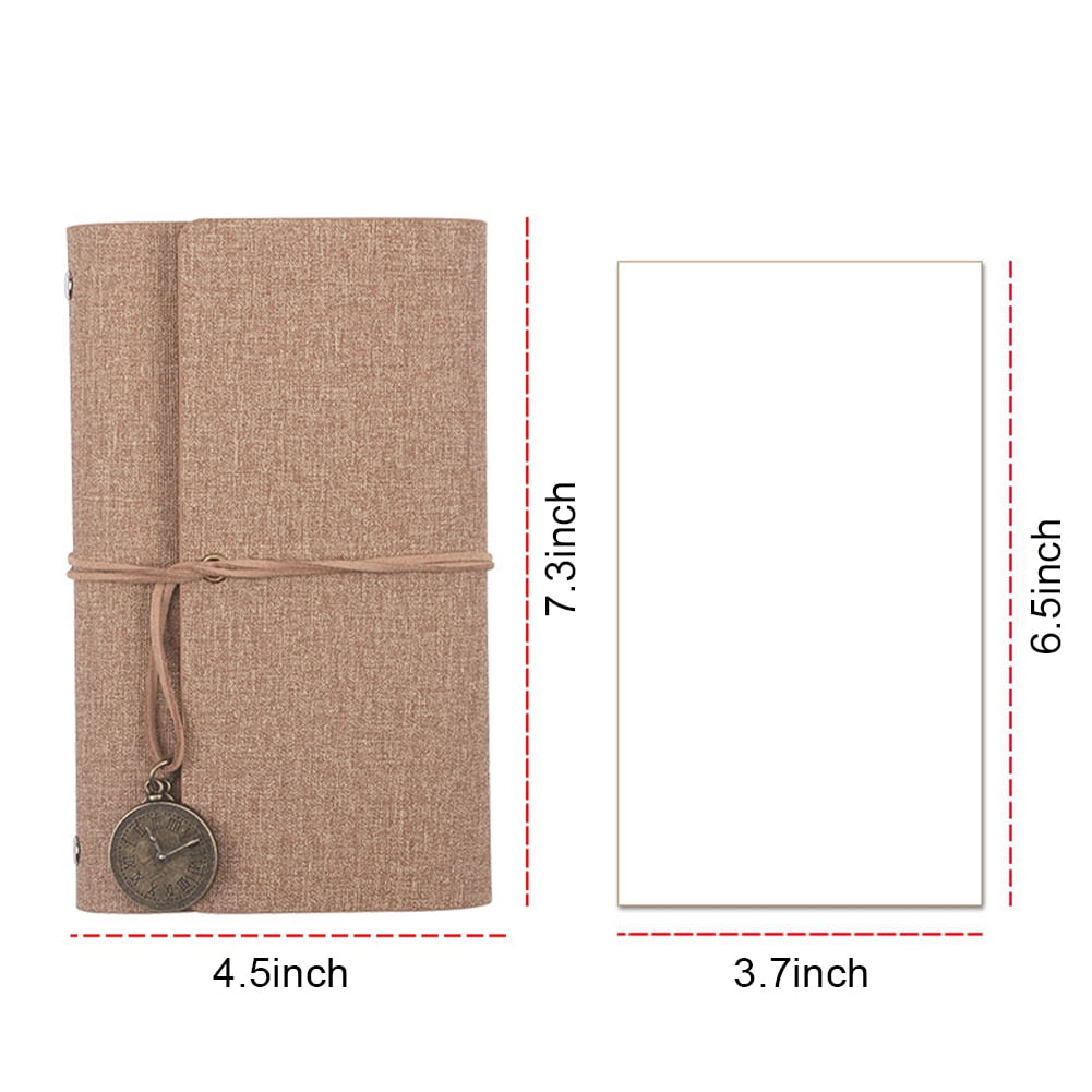 KYAIGUO Thick Hardcover Notebook A5 Can Be Laid Flat for Writing Professional Notebook Suitable for Work Business Office 7.87x4.72inch