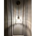thumbnail image 6 of FSLiving Customizable Clear Grass Wall Sconces with Plug-in Cord Bedside Reading Light E26 Golden Base with Rotation Switch Industrial Wall lamp Fixture for Hallway Kitchen Island Bathroom Lighting, 6 of 9