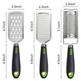 thumbnail image 2 of Cheese Grater Set Lemon Zest Grater, iPstyle Kitchen Food Grater for Parmesan Chocolate Ginger Garlic, 2 of 7
