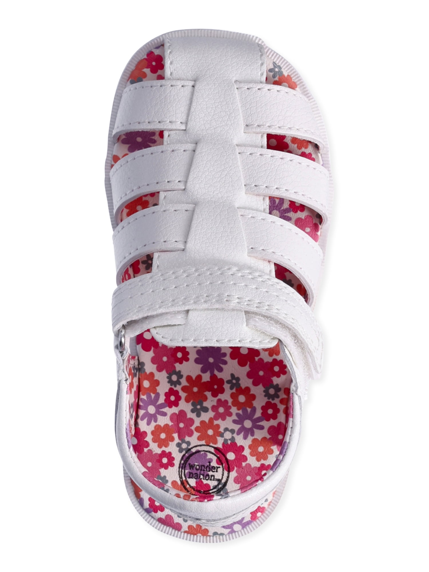 Wonder Nation Baby & Toddler Girl Fisherman Sandals