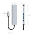 thumbnail image 2 of Sidaley Divisor compatible con Adaptador USB3.0 Hub Estación de acoplamiento externa portátil Pantalla de computadora Proyector Electrónica, 2 of 6