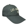 thumbnail image 2 of Gorra Curva Para Hombre, Bordado 3D Los Angeles CA Gris, 2 of 4