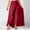 Red, variant on Fiudx Womens Dresses Summer Solid Color Mid-Length Dress Quick Dry Slim Fit Skirt Todays Clearance Deal