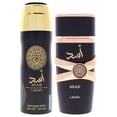 thumbnail image 2 of Asad by Lattafa for Unisex - 2 Pc Gift Set 3.4oz EDP Spray, 6.7oz Deodorant Spray, 2 of 8