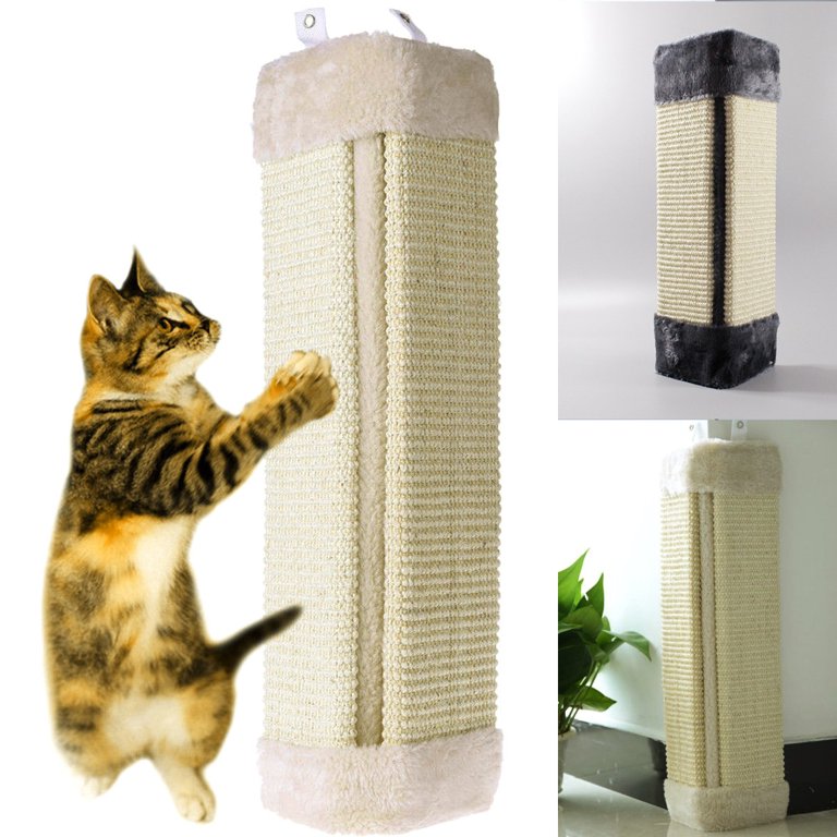 19 Cat Scratching Post Couch Corner Furniture Protector Natural Sisal Pet Cat Scratching Mat Walmart Com