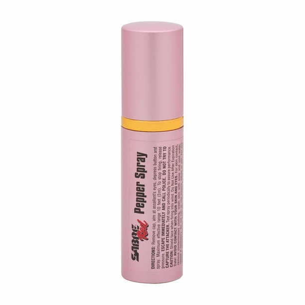 SABRE Lipstick Pepper Spray, Pink Color
