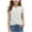 White, variant on vdgthytj Girls Ruffle Sleeve Shirts Kids Summer Crewneck Twist Front Tee Tops Casual Cute Blouse 5-13 Years
