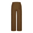 thumbnail image 5 of MSJUHEG Cargo Pants for Women Multiple Pockets Elastic Waist Cargo Pants Track Pants Stretchy Pants Joggers Streetwear Baggy Hiking Pants Oversized Fit Women's Hiking Pants Coffee XL, 5 of 9