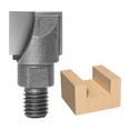 thumbnail image 2 of koolsoo Woodeworking Bottom Cleaning Router Bit Double Flutes CNC Flat End Mill 10x20mm, 2 of 9