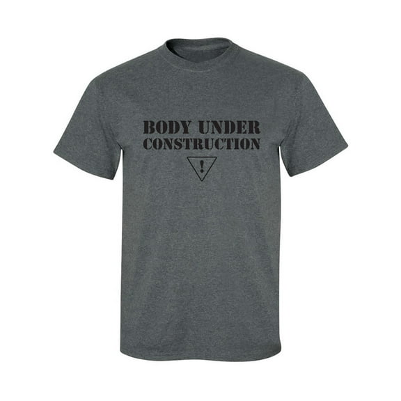 Body Under Construction Adult Short Sleeve T-shirt