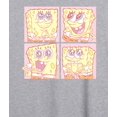 thumbnail image 3 of Spongebob Squarepants - Cute Face Grid - Women's Oversized Graphic T-Shirt, 3 of 6