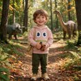 thumbnail image 3 of BOOMNY Kids Boys Hoodie Big-Mouthed Long Sleeve Hoodies for Child Fashion Fall Winter Hooded Sweatshirts with Pocket, 3 of 7