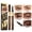 Black, variant on 4-Tip Microblading Eyebrow Pencil,Waterproof Long-lasting Magic Eyebrow Pencil,Smudging Sweat Proof Eyebrow Pencil,Long-lasting Magic Eyebrow Pen For Natural Makeup