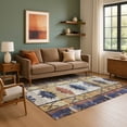 thumbnail image 7 of Addison Rugs Mayfield Premium Machine Washable Transitional Tribal Gold Rectangle Rug, 3' x 5', 7 of 7