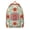 Indian Paisley P, variant on Artistic Mandala Canvas School Backpack, Ethnic Trippy Geometric Pattern Daypack with Vintage Psychedelic Design for Women