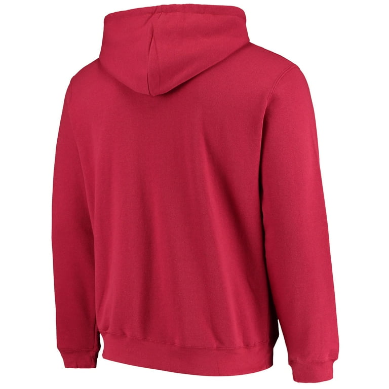Men s Crimson Oklahoma Sooners Origin Pullover Hoodie Walmart