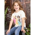 thumbnail image 5 of Disney Princess Toddler Short Sleeve Crewneck Tee, Sizes 12M-5T, 5 of 8