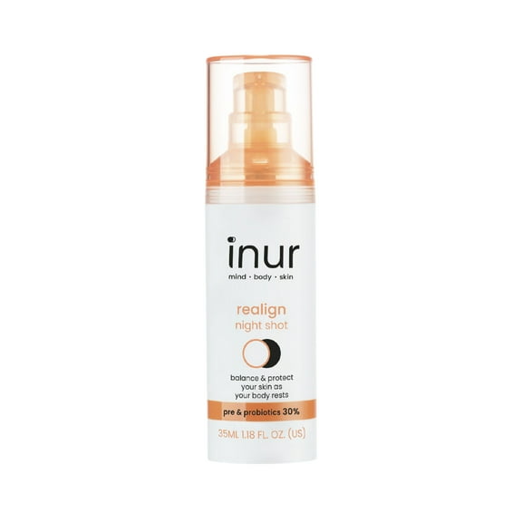 Inur Realign Prebiotics & Probiotics Night Serum, Balancing Treatment, Unified & Even Tone, 1.18 fl oz