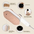 thumbnail image 6 of Uiz Merueh Home Steamer for Clothes Travel Steamer & Iron 2-in1, Handheld Clothes Steamer-20s Heat-up, 180° Rotatable Handle, 1050W Portable Garment Steamer, 6 of 8