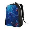 thumbnail image 2 of Balery Deep Sea Glowing Fishes Mochila - Mochila Estilosa y Duradera para Laptop de 15 Pulgadas con Tela Oxford Impermeable, 2 of 8