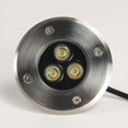 thumbnail image 2 of Projecteur Encastré LED pour Terrasse Extérieure Très Mince 3W Projecteur Encastré LED Extérieur IP68 Étanche Corps en Acier Inoxydable Utilisé pour Trottoir Extérieur, 2 of 5