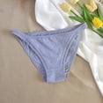 thumbnail image 7 of LIZUOJUN Under $3 Cotton Underwear For Women Hipster Stretch Comfortable No Show Moisture-Wicking Low Rise Mesh Side Cheeky Bikini Panties M,L,XL, 7 of 7