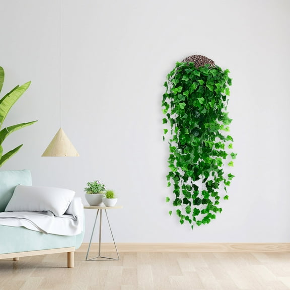 Begonia Leaf Wall Hanging Ivy Wall Hanging Grape Leaf Wall Hanging Fake Plants Artificial Window Box Wedding Office Home Indoor Outdoor Decor