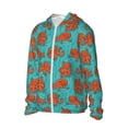 thumbnail image 2 of KLL Fun Octopus Print Men's Women’s UPF 50+ Sun Protection Outdoor Hoodie Jacket Long Sleeve Fishing Hiking Performance Shirt-Large, 2 of 6