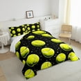 thumbnail image 3 of Manfei Tennis Bedding Comforter Set,Ball Game Theme Twin Comforter Sets,Sequin Print Bedding Set,Lightweight Room Decor Reversible,2-Piece, 3 of 8