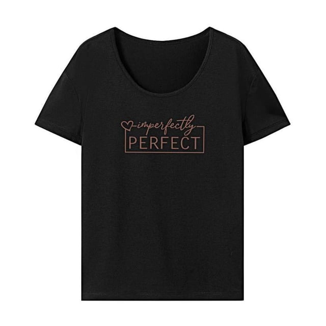 Camiseta Para Mujer, Cuello Redondo, Suave, Verano, Para El Trabajo, Uso Diario, Deportes M