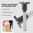 thumbnail image 3 of Bit de Enrutador de Cortador de Tragamonedas, Vástago de 1/4 Pulgadas Múltiples PropÓsito T Slot Router Bit Steel para Trabajar la Carpintería, 3 of 7