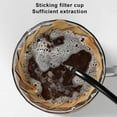 thumbnail image 3 of Kumdkd 50-Pack Unbleached Coffee Filters #4 Cone - Thickened Fan-Fold Paper for Pour Over/Drip Makers (Chemex/Hario Compatible), 3 of 5